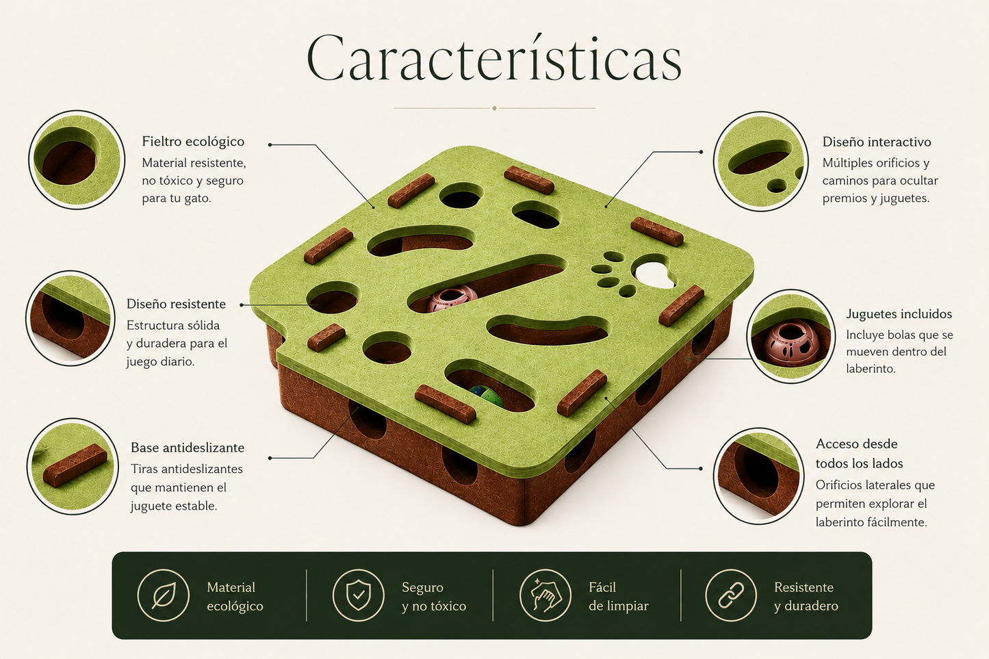 Puzzle felino interactivo