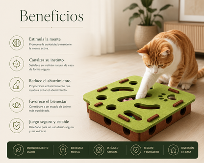 Puzzle felino interactivo
